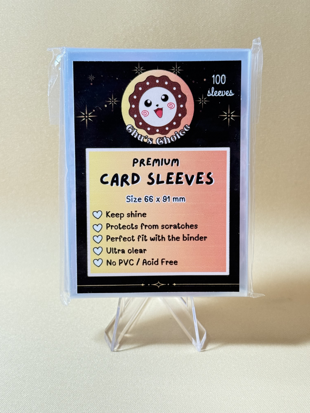 Chu's™ Small Lucite Stand for Card Holders