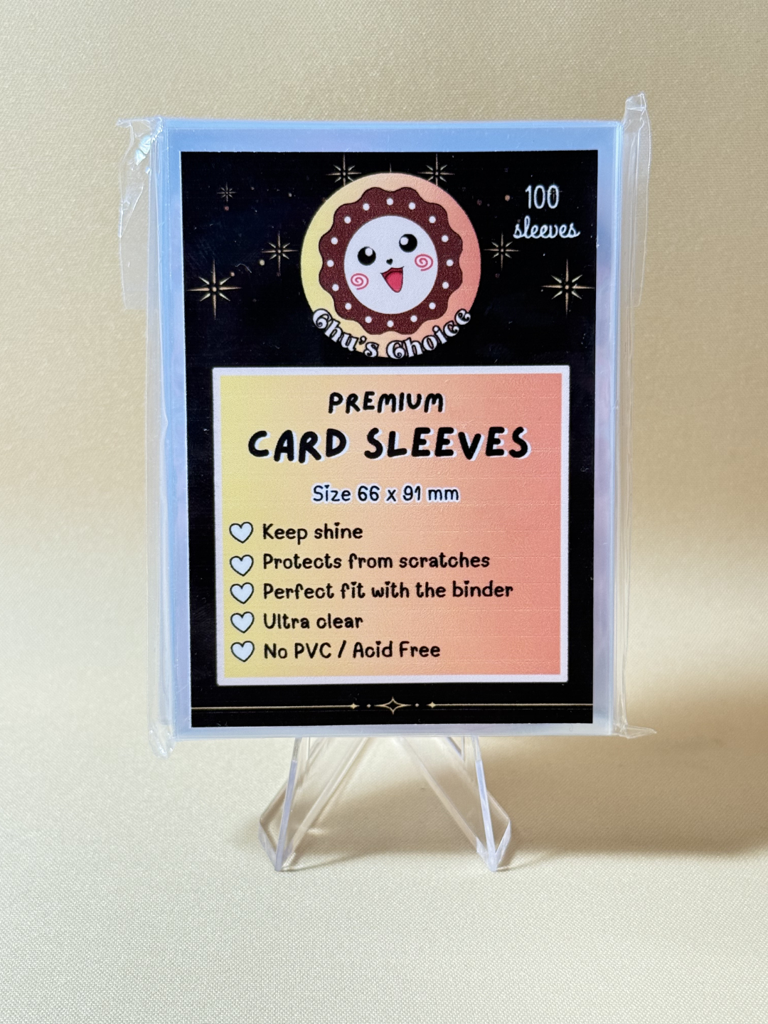 Chu's™ Small Lucite Stand for Card Holders